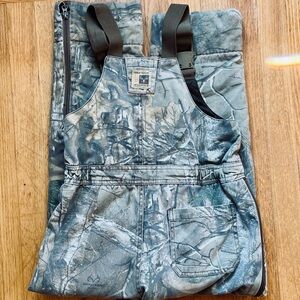 RedHead Silent Hide Thermolite Lined Quilted Bib Weather Outdoor Hunting Camo